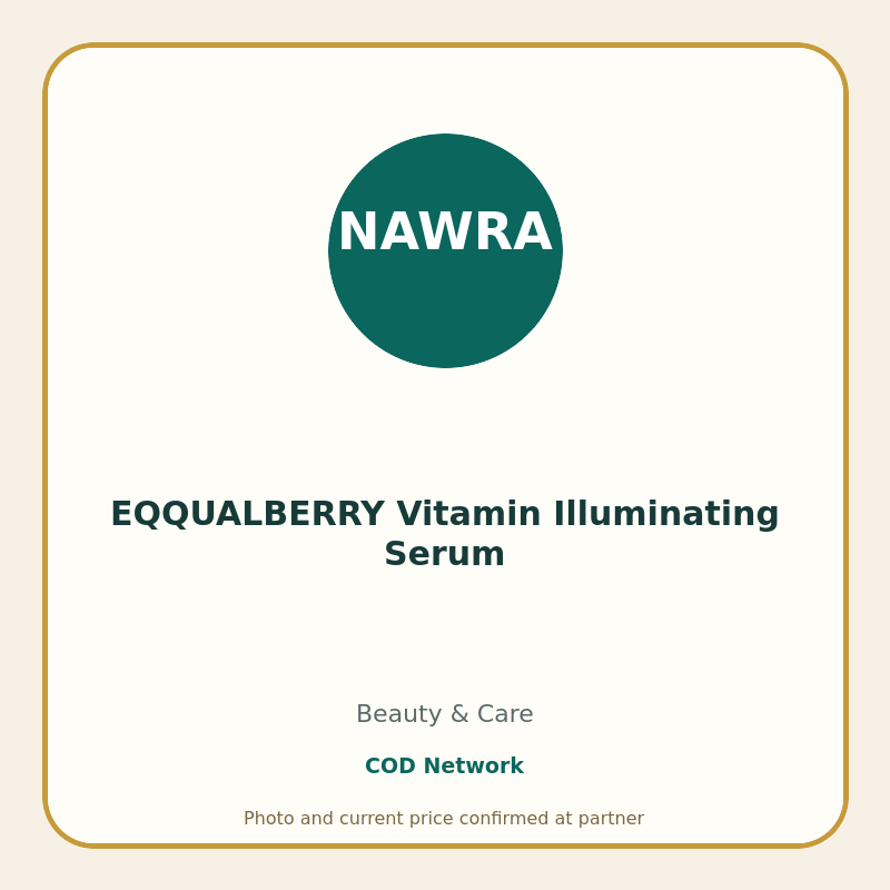 EQQUALBERRY Vitamin Illuminating Serum
