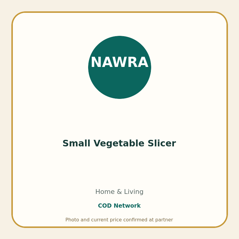 Small Vegetable Slicer