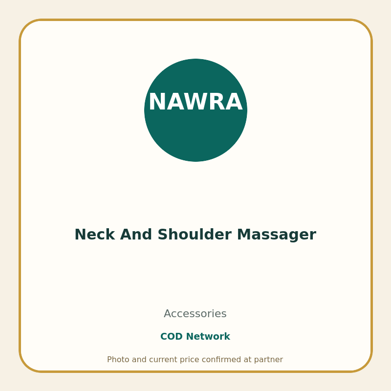 Neck And Shoulder Massager