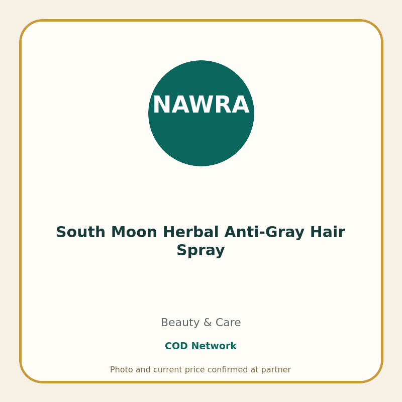 South Moon Herbal Anti-Gray Hair Spray