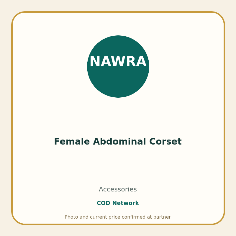 Female Abdominal Corset