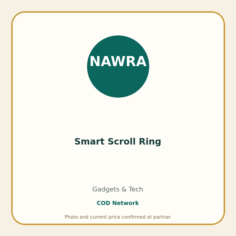 Smart Scroll Ring