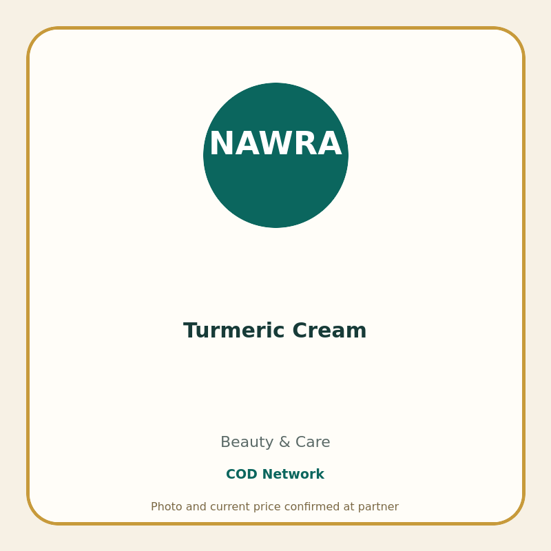 Turmeric Cream