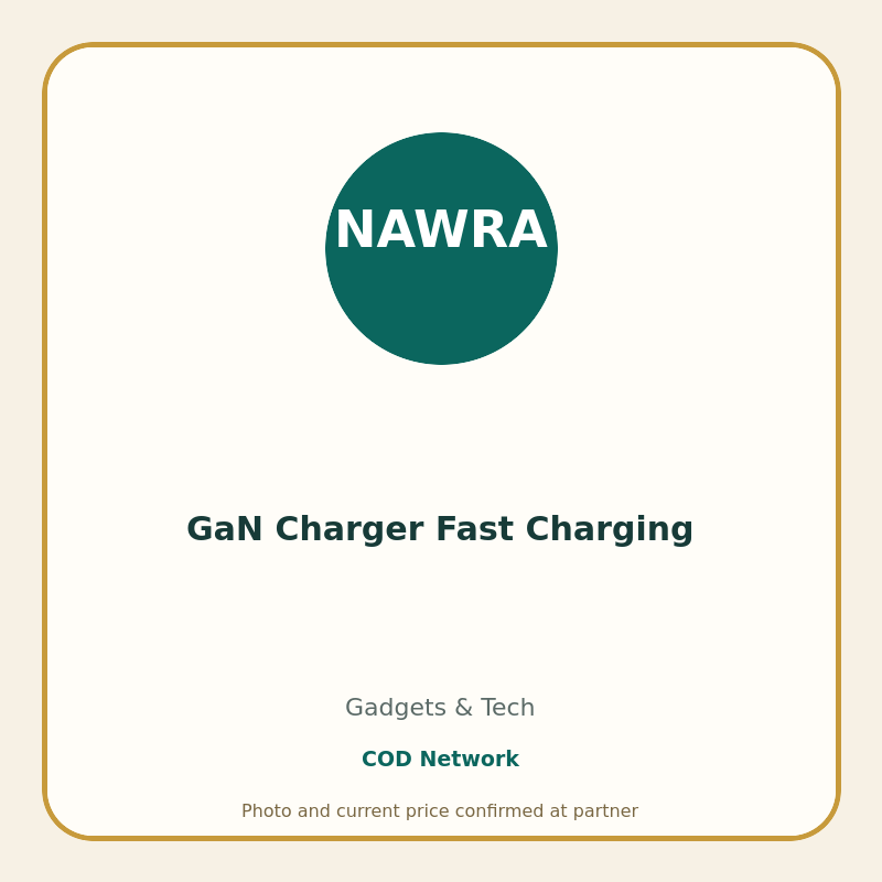 GaN Charger Fast Charging