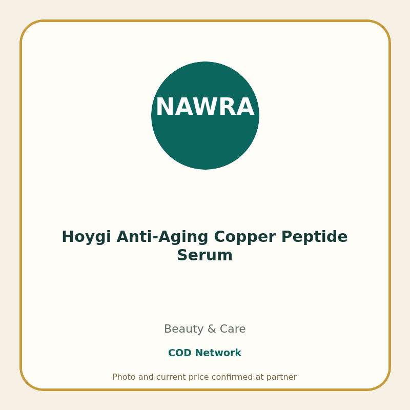 Hoygi Anti-Aging Copper Peptide Serum