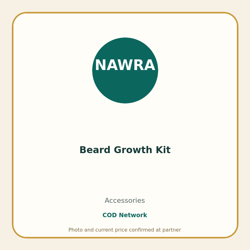 Beard Growth Kit