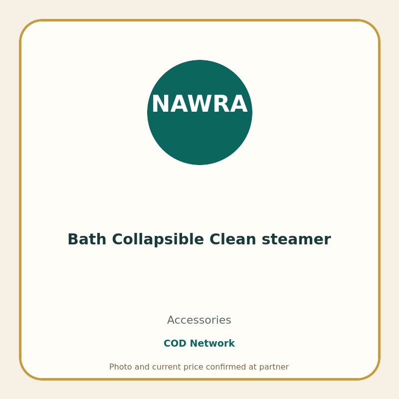 Bath Collapsible Clean steamer