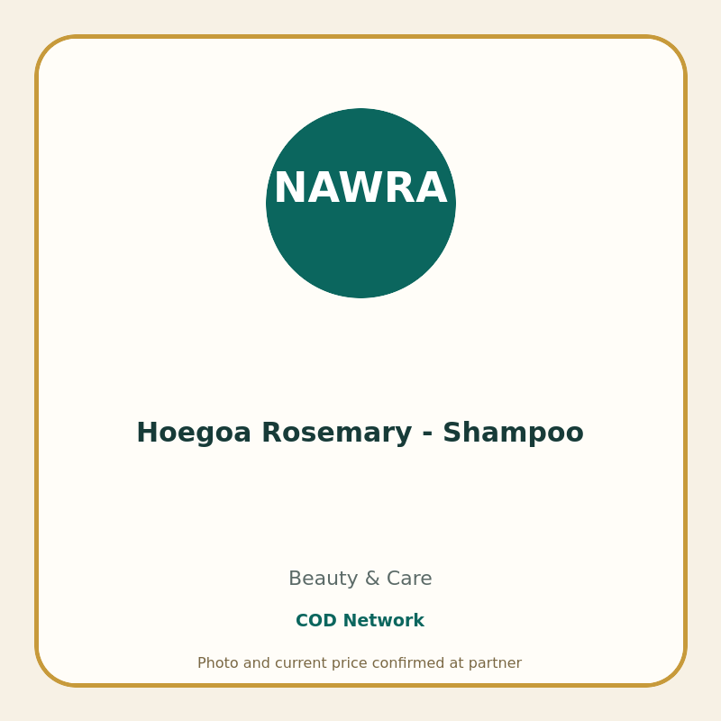 Hoegoa Rosemary - Shampoo