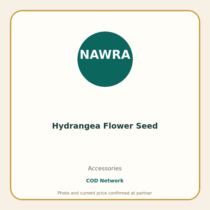 Hydrangea Flower Seed