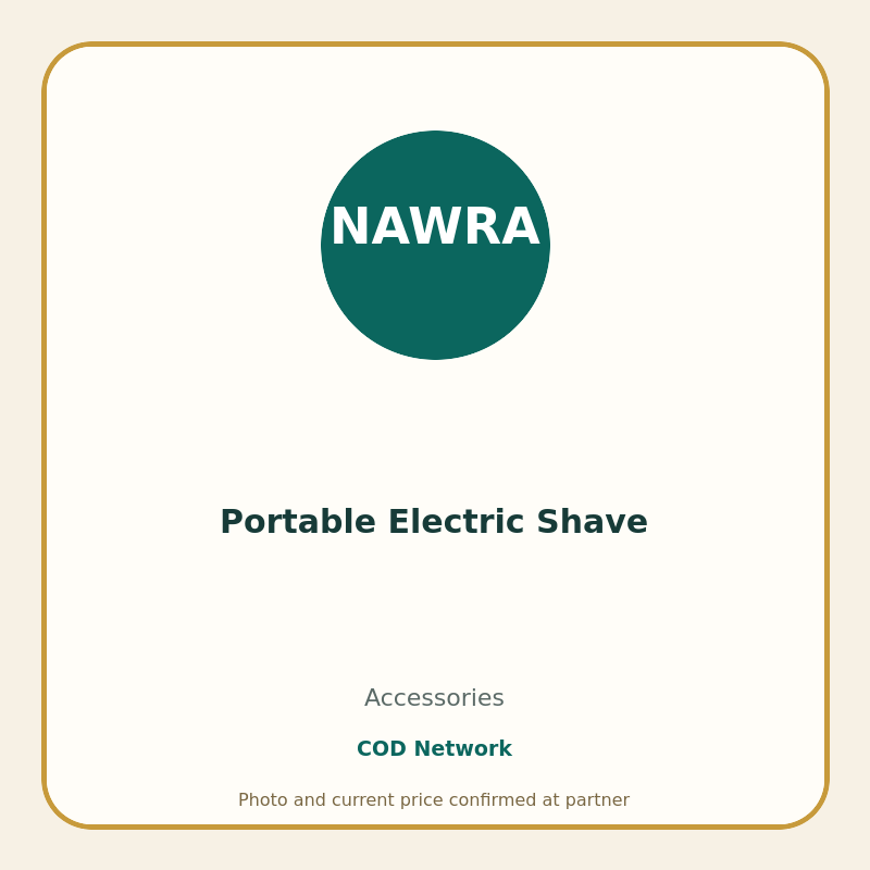 Portable Electric Shave