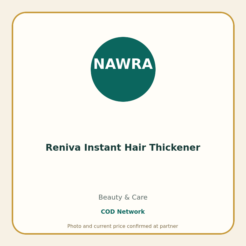 Reniva Instant Hair Thickener