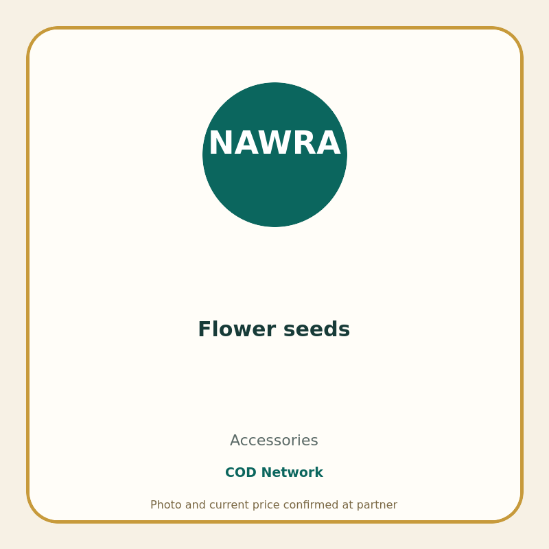 Flower seeds
