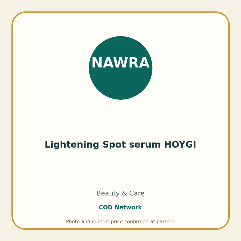 Lightening Spot serum HOYGI