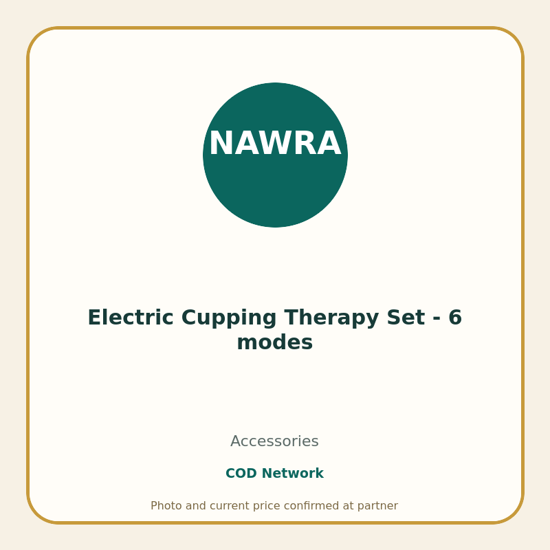 Electric Cupping Therapy Set - 6 modes