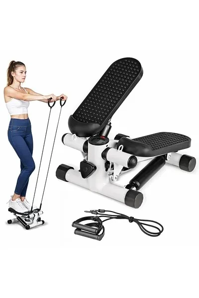 Fitness Stepper Exerciser with Rope