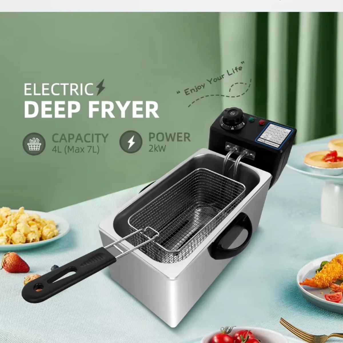Electric Deep Fryer - Saudi