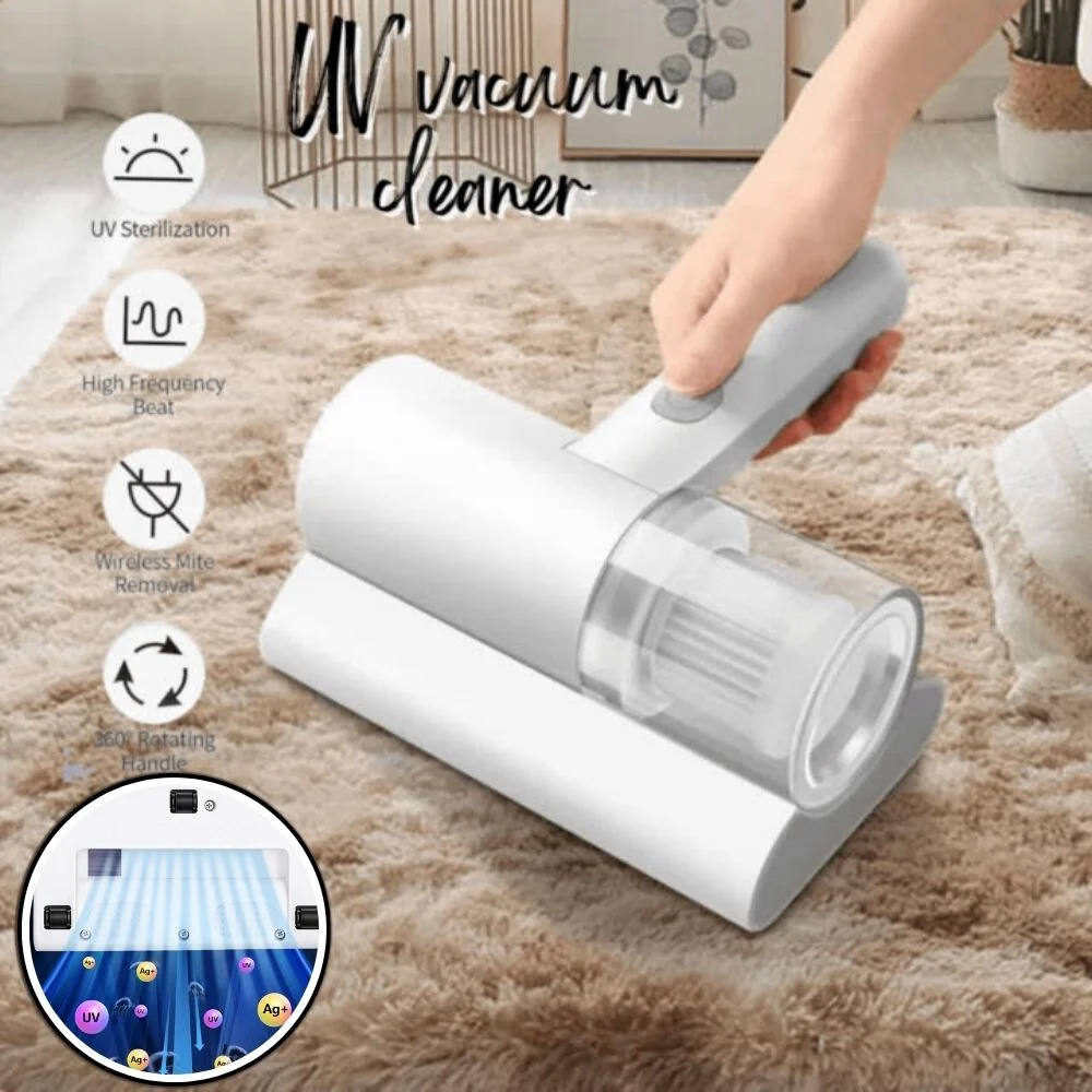 Handheld UV vacuum cleaner