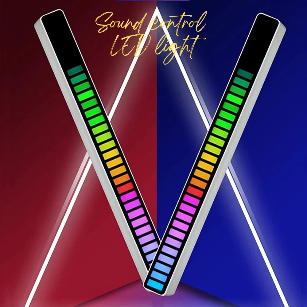 Sound control LED light