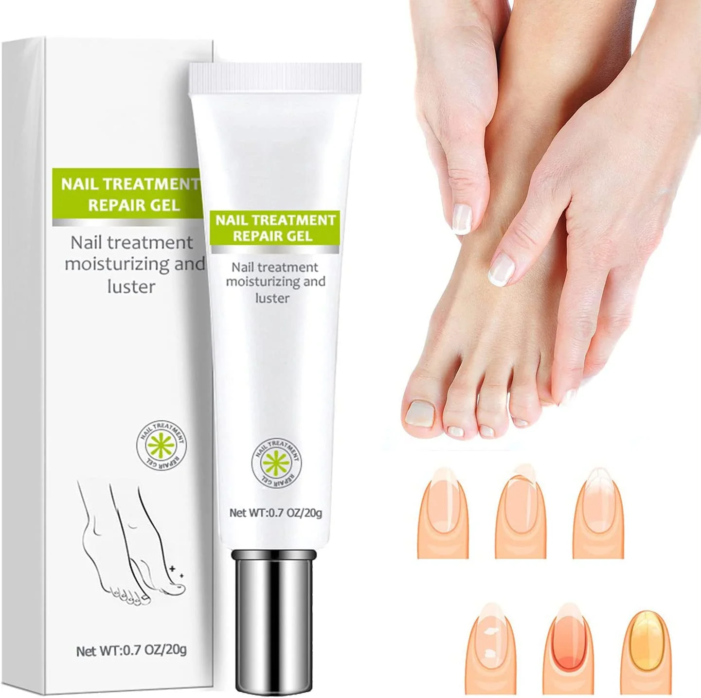 2 Pcs Nail Repair Gel