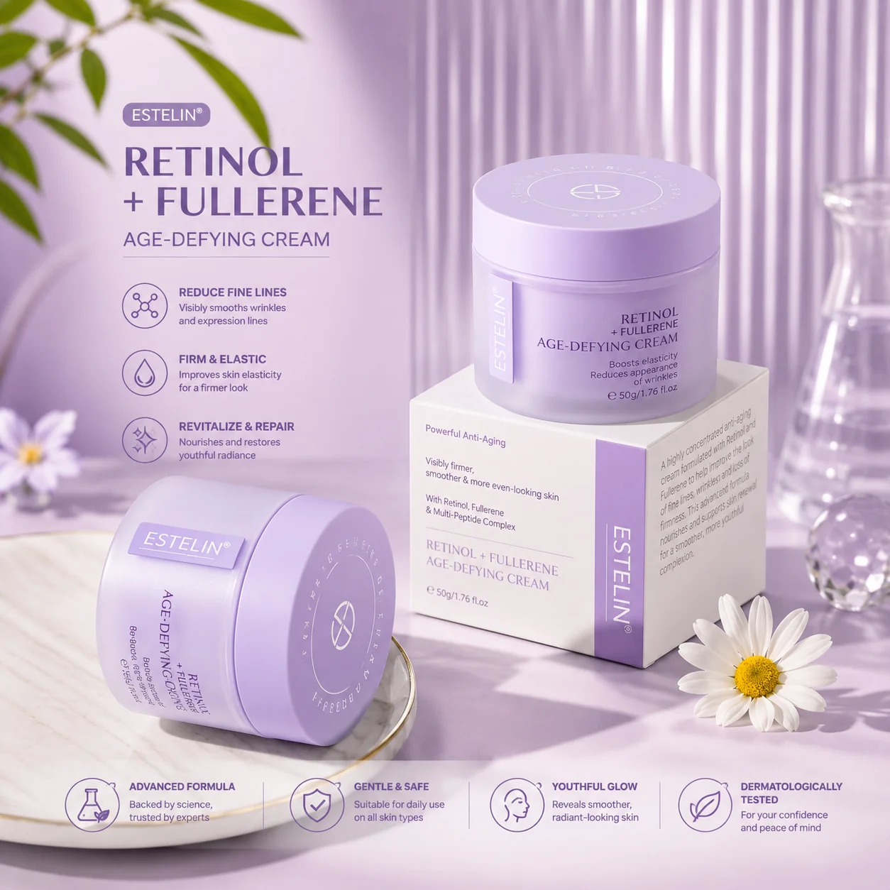Retinol & Fullerene Face Cream