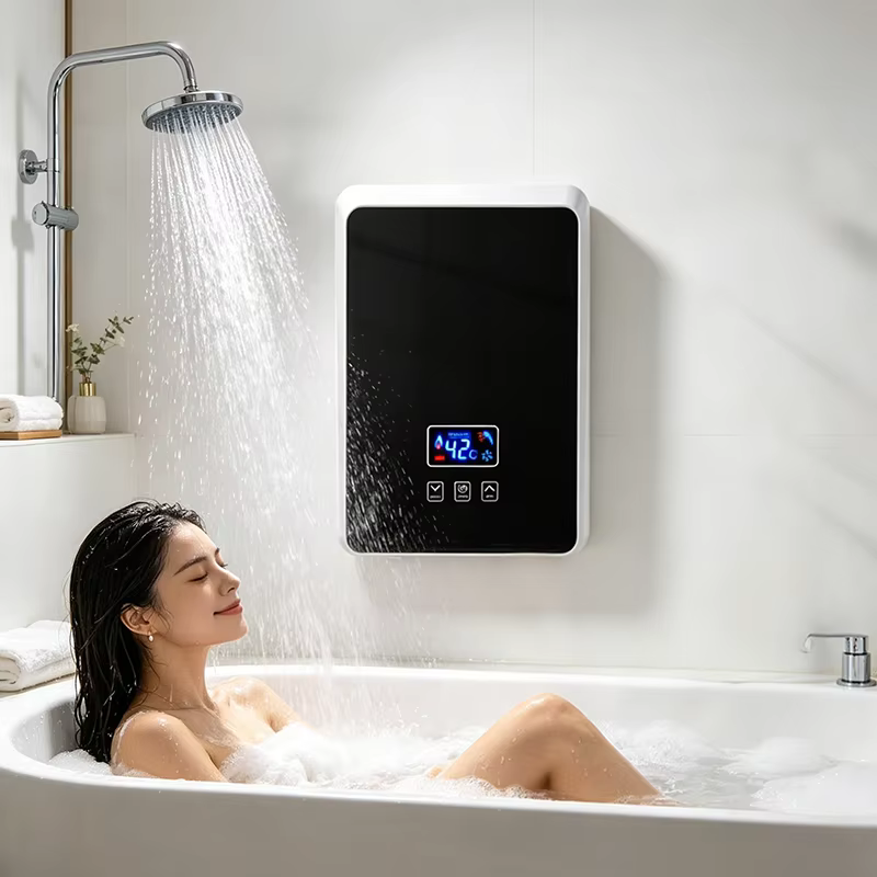 Intelligent Touch Control Instant Electric Water Heater - Compact & Safe