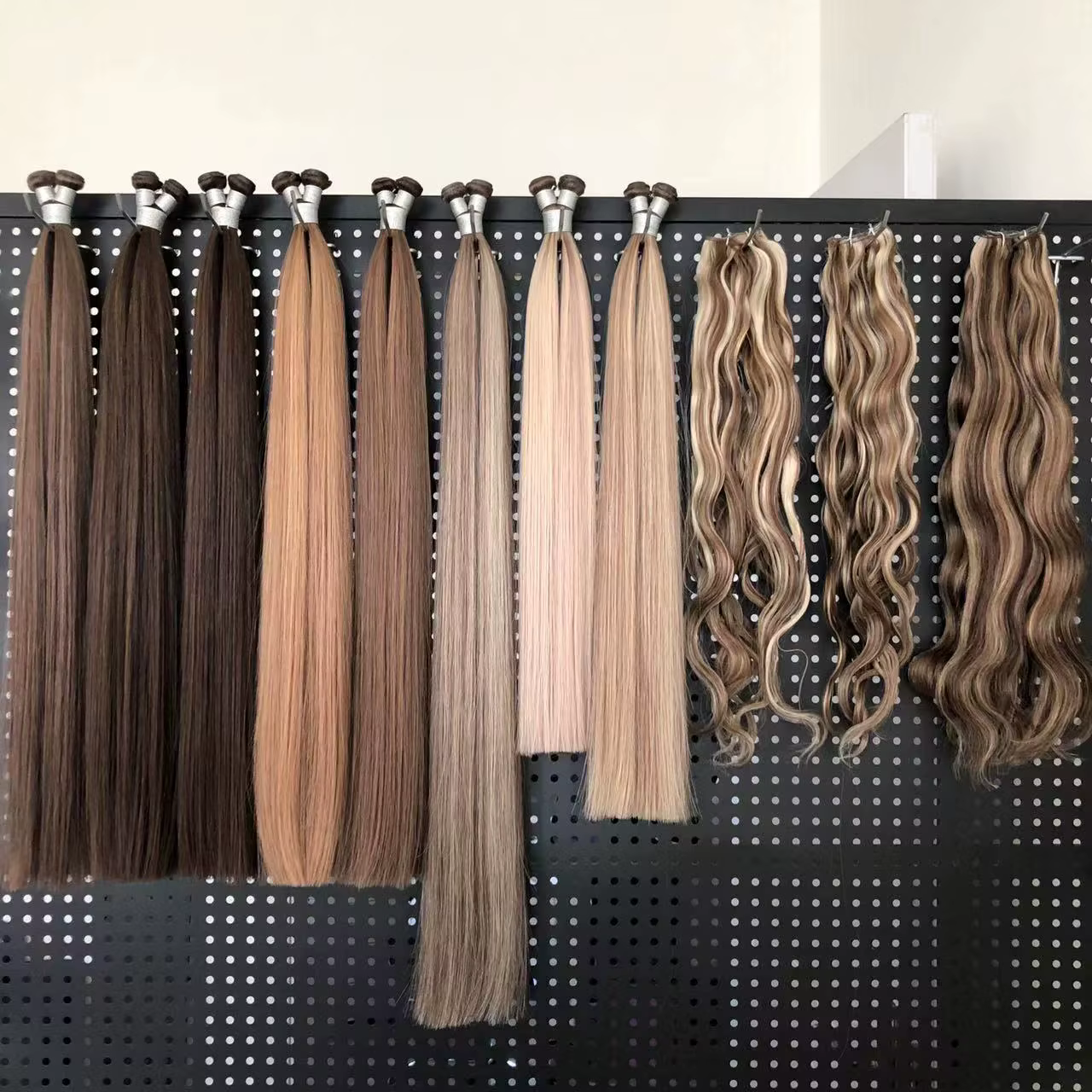 2024 Genius Weft Hair Extensions - Seamless Double Drawn Virgin Human Hair