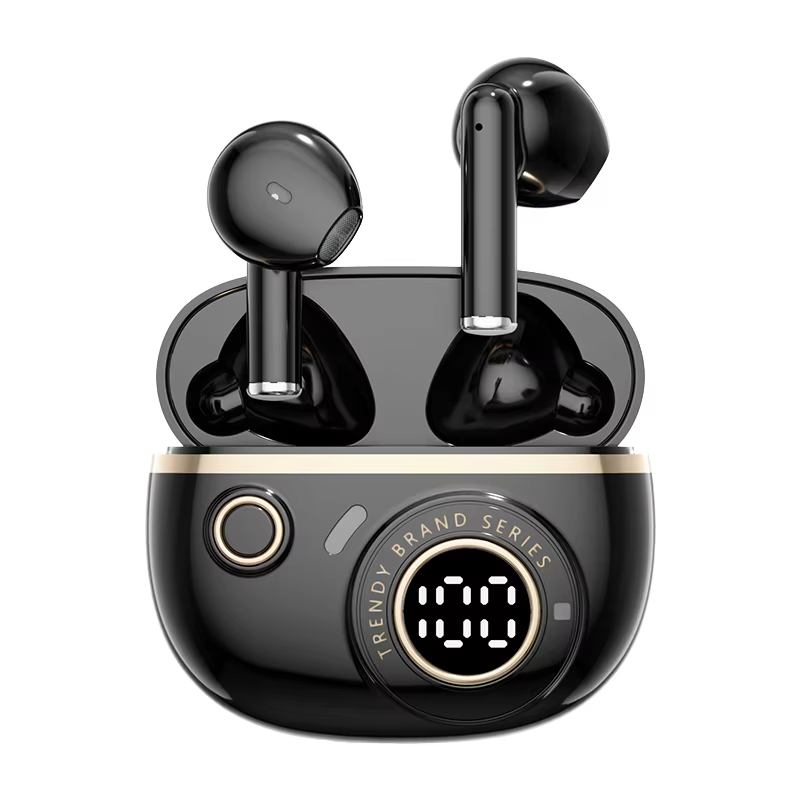 J08C Wireless TWS Earbuds with Digital Display & IPX4 Waterproof