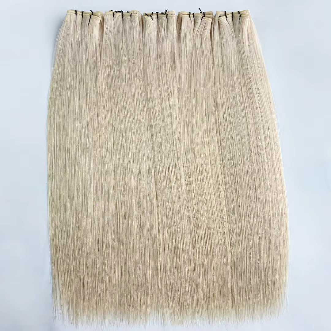 Genius Weft Hair Extensions - High Quality Remy Human Hair #60B, 18 Inches