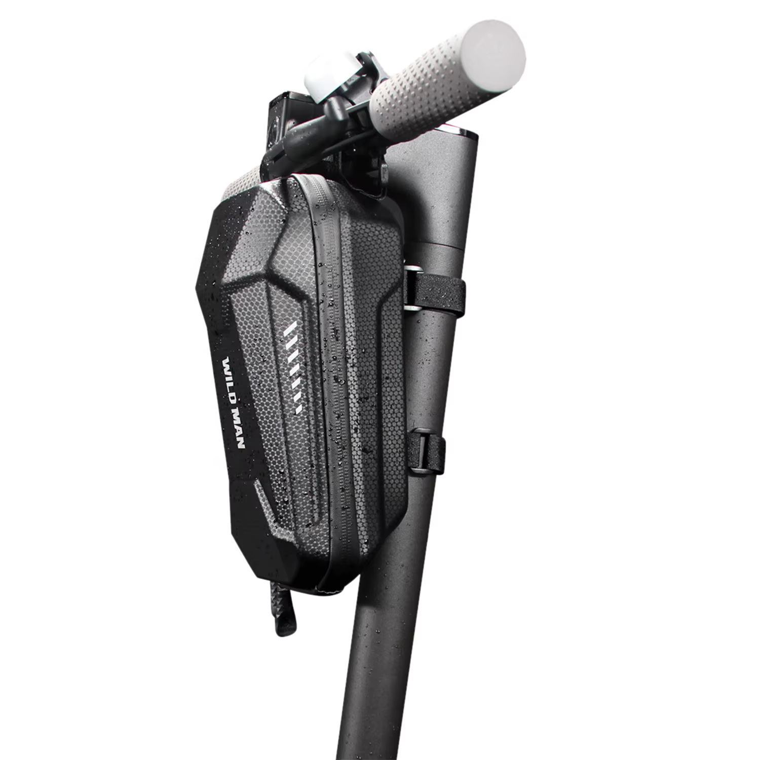 WILD MAN 2L Hard Shell EVA Electric Scooter Front Bag - Black