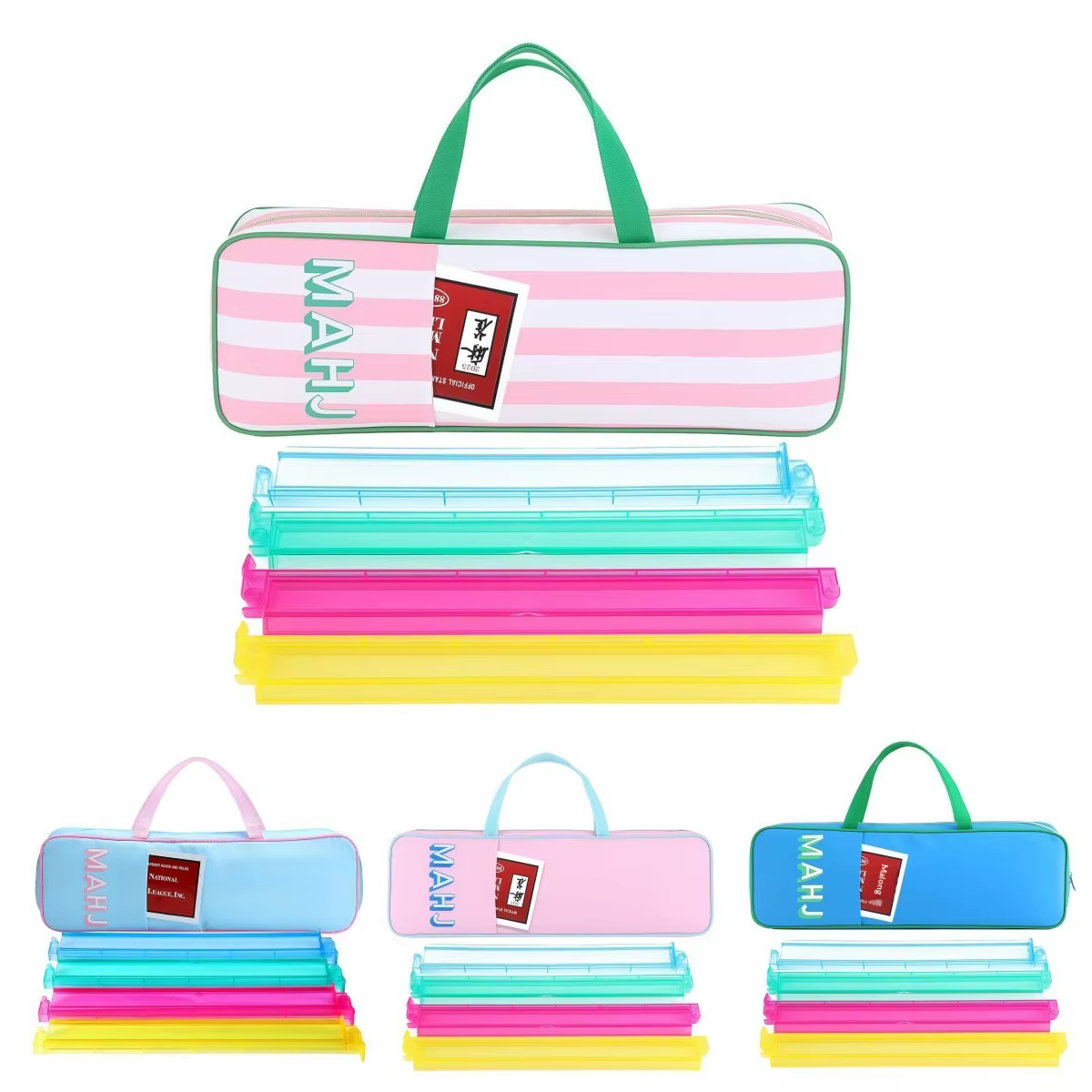 MAHU Multi-function Stowable Mahjong Storage Bag - Large Capacity