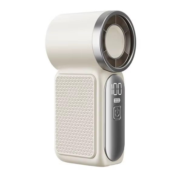 Portable Mini Handheld Fan - USB Rechargeable, 6-Speed, Compact Design