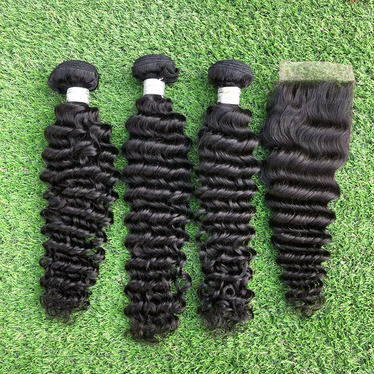 Yoody Brazilian Deep Wave Human Hair Extensions - 30 Inches
