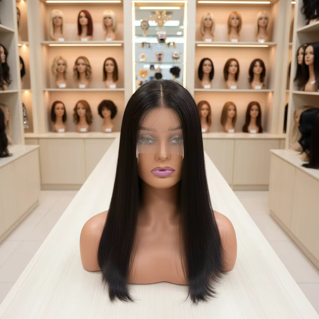 Glueless HD Lace Front Wig - Virgin Human Hair, 16-22 Inches