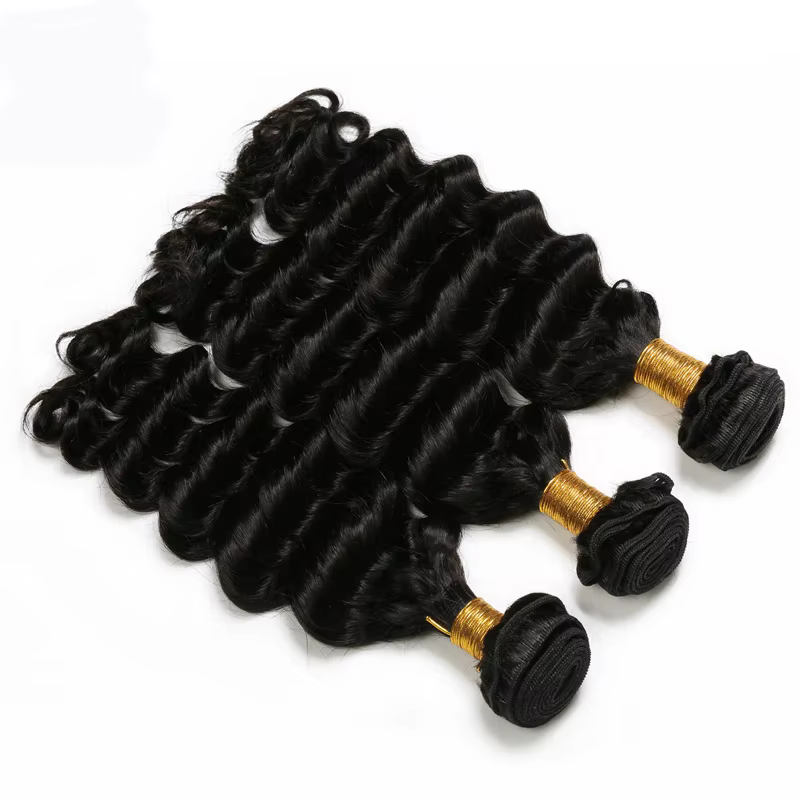 Aosun Brazilian Loose Deep Hair Extension - 100% Virgin Hair Bundles