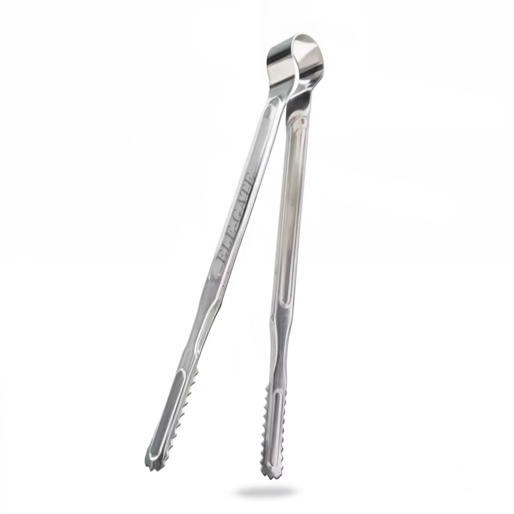 ELEGATE Heavy Duty Stainless Steel Kitchen Tongs - 30cm