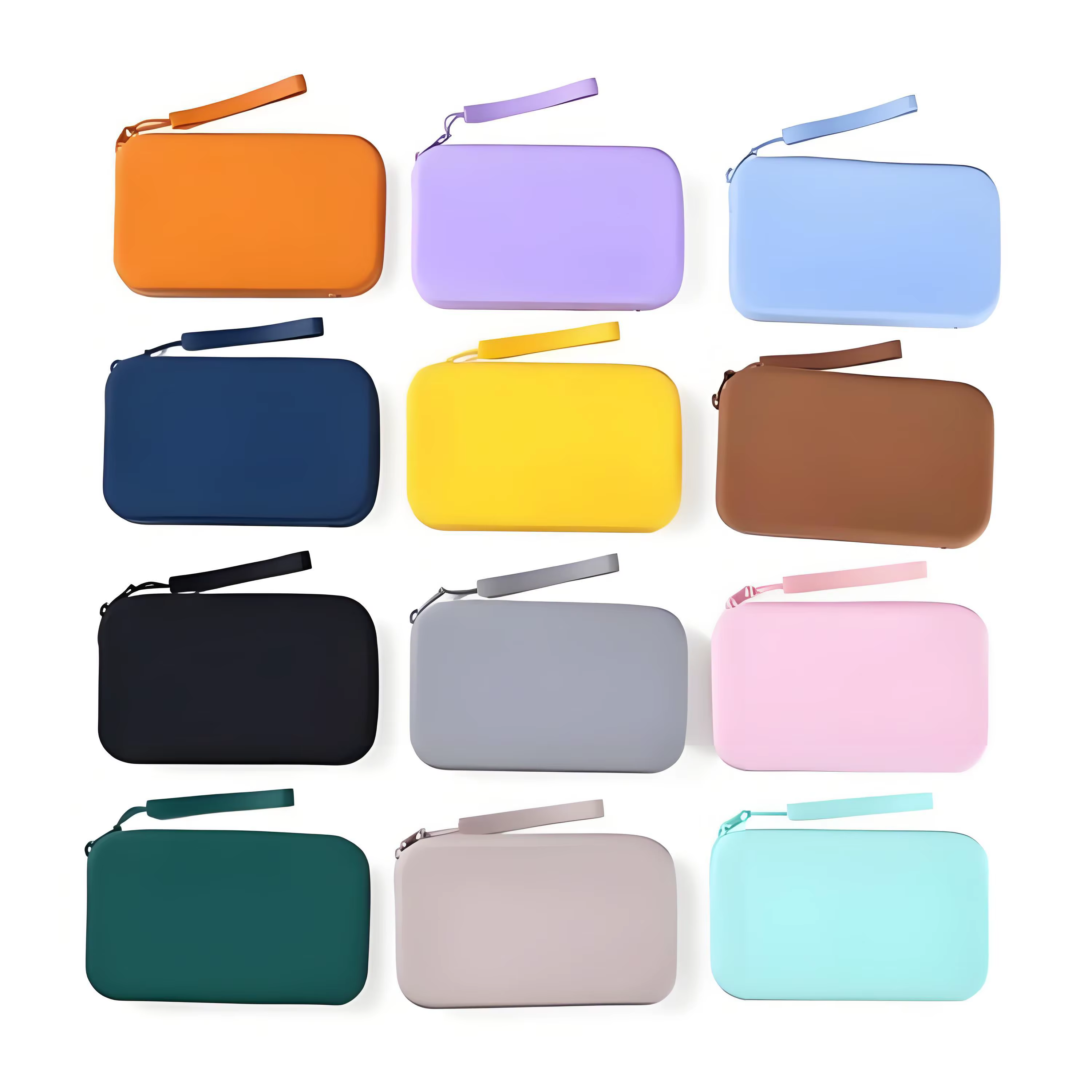 Large Capacity Waterproof Silicone Zipper Coin Purse - Customizable