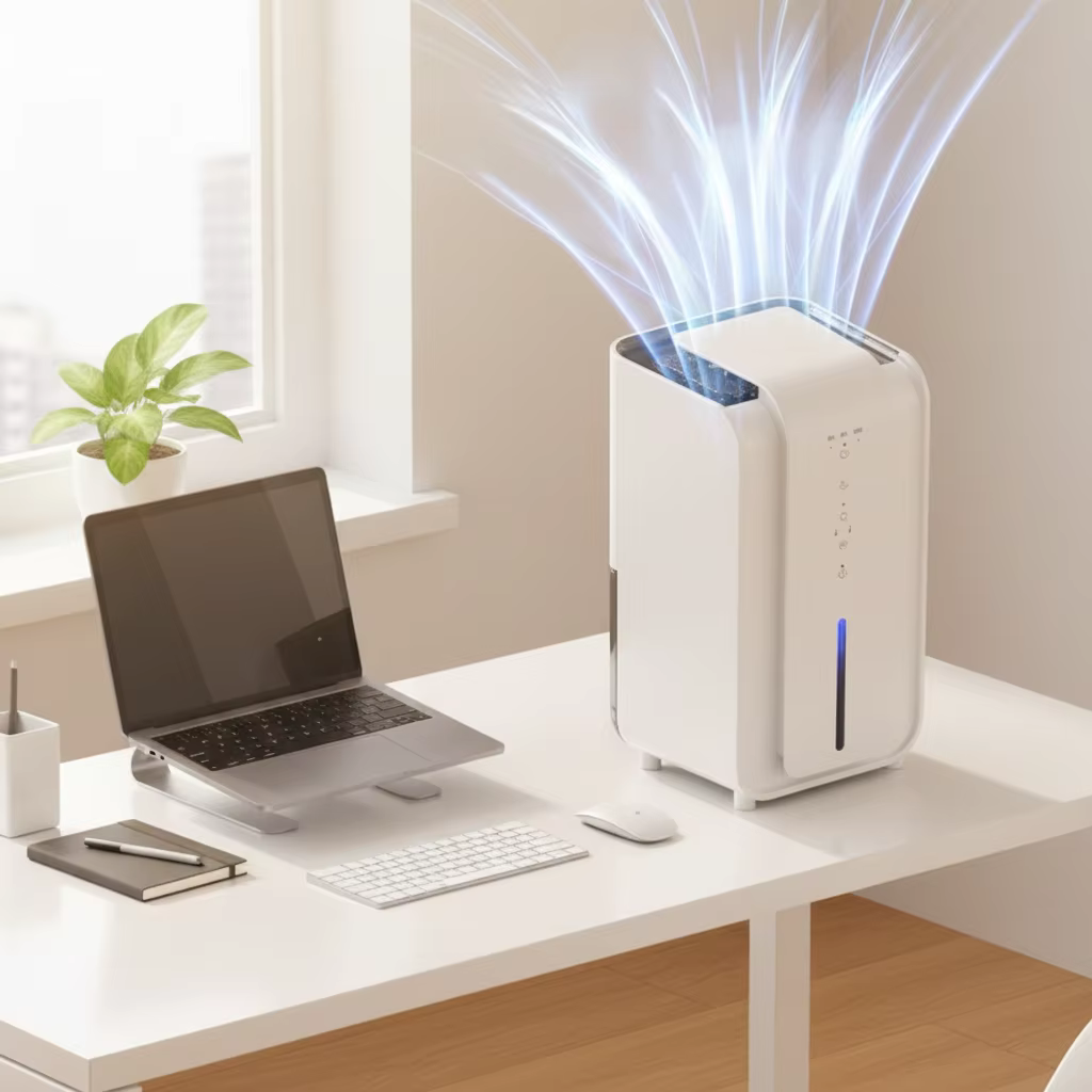 MINI Smart Dehumidifier - Portable, Low Noise, 1.5L Capacity