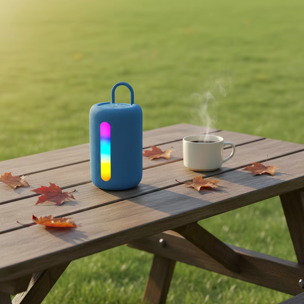 Epoch Mini Portable Bluetooth Speaker with RGB Lights