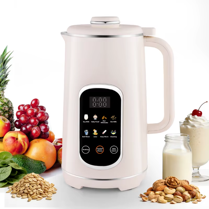 1.2L Multifunctional Soy Milk Maker with 8 Preset Programs
