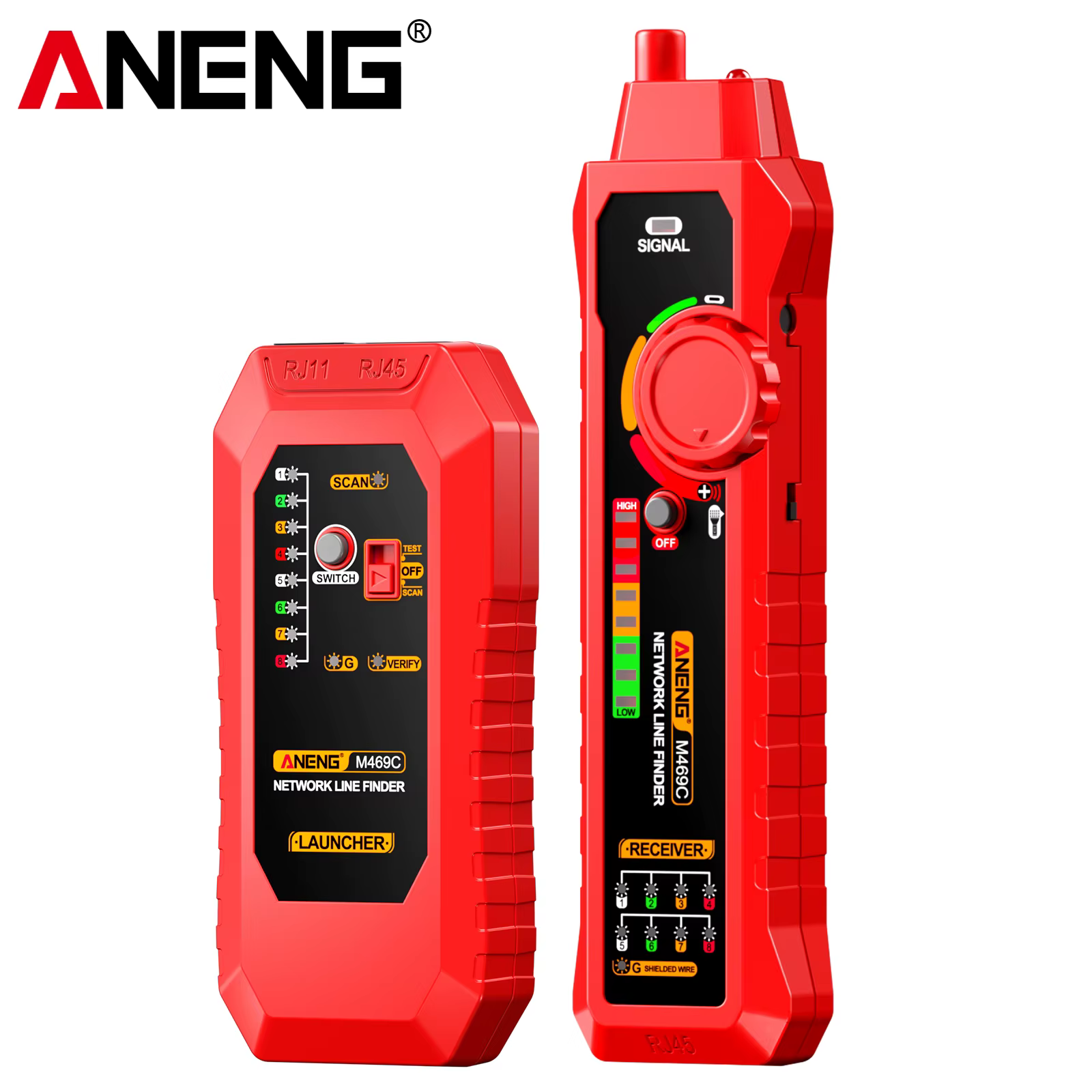 ANENG M469C Network Cable Tester - High Precision Line Tracing Tool