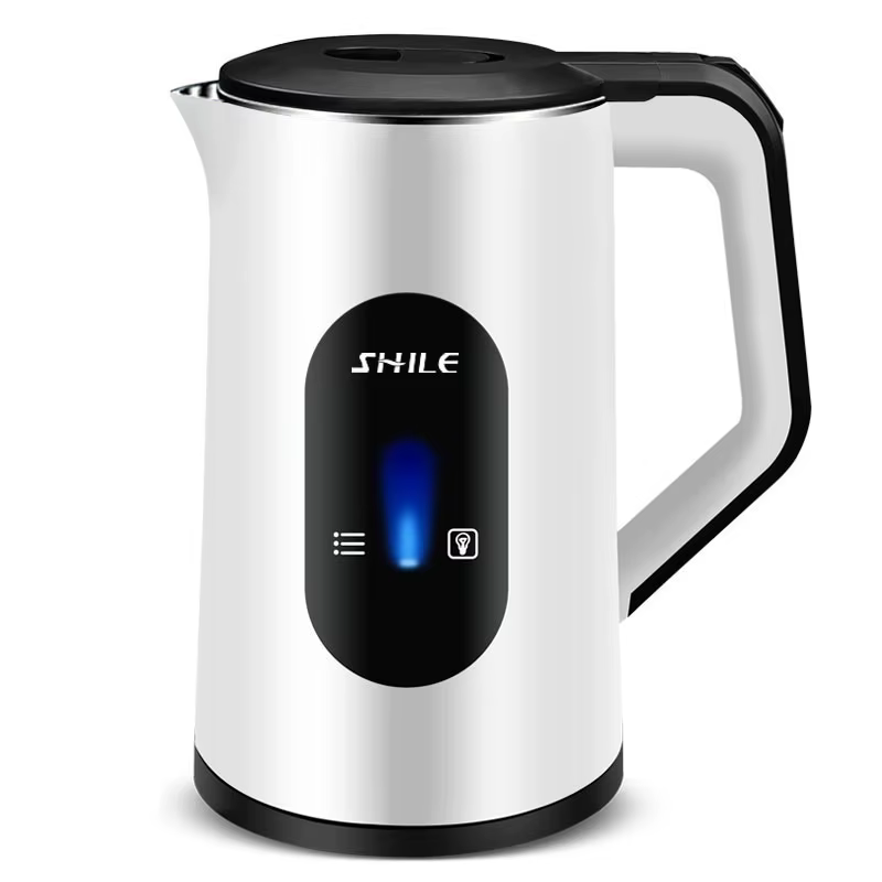 SHILE Electric Kettle - Automatic Power-Off, Stainless Steel, 220V