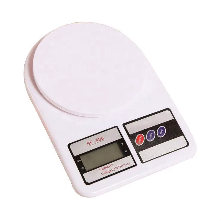 SF-400 Digital Kitchen Scale - High Precision LCD, 5kg Capacity