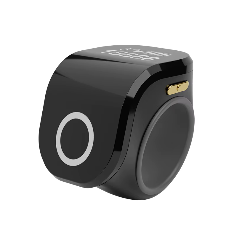 S10 Smart Electronic Tasbih Counter Ring - Adjustable Size, Touch Screen