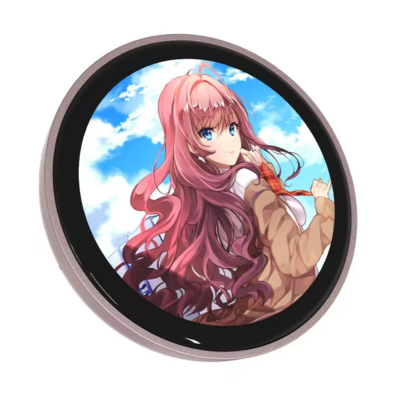 Custom Luminous LED Anime Badge - 1.85" HD Touch Display