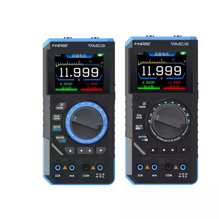 FNIRSI DST-210 Multimeter with Oscilloscope & Signal Generator - 19999 Counts