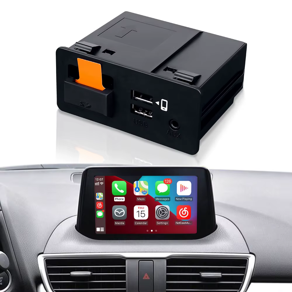 Autoabc USB Adapter Hub for Mazda - CarPlay & Android Auto Compatible