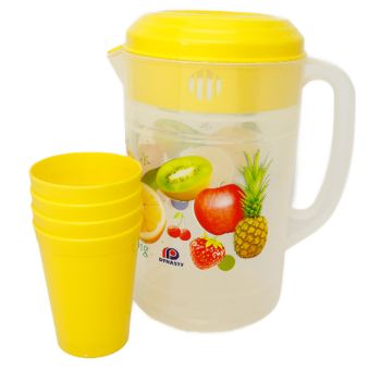 Buy Plastic Jug and 4 Tumbler Set - Durable & Affordable