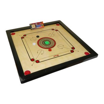 Finest Quality Fun Playing Carrom Board Size 24x24 Inches