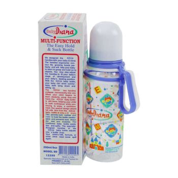 Baby Diana's Multi-Function Two-Side Handle Baby Feeding Bottle