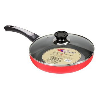 Kawashi Non-Stick Fry Pan 26cm | Heavy-Duty Aluminum | Comfortable Grip Handle | Quick Heating for Energy Efficiency | Ideal for All Kitchens